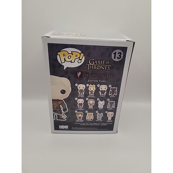 Funko Pop! Vinyl: Game of Thrones - Brienne of Tarth #13 - Picture 4 of 6